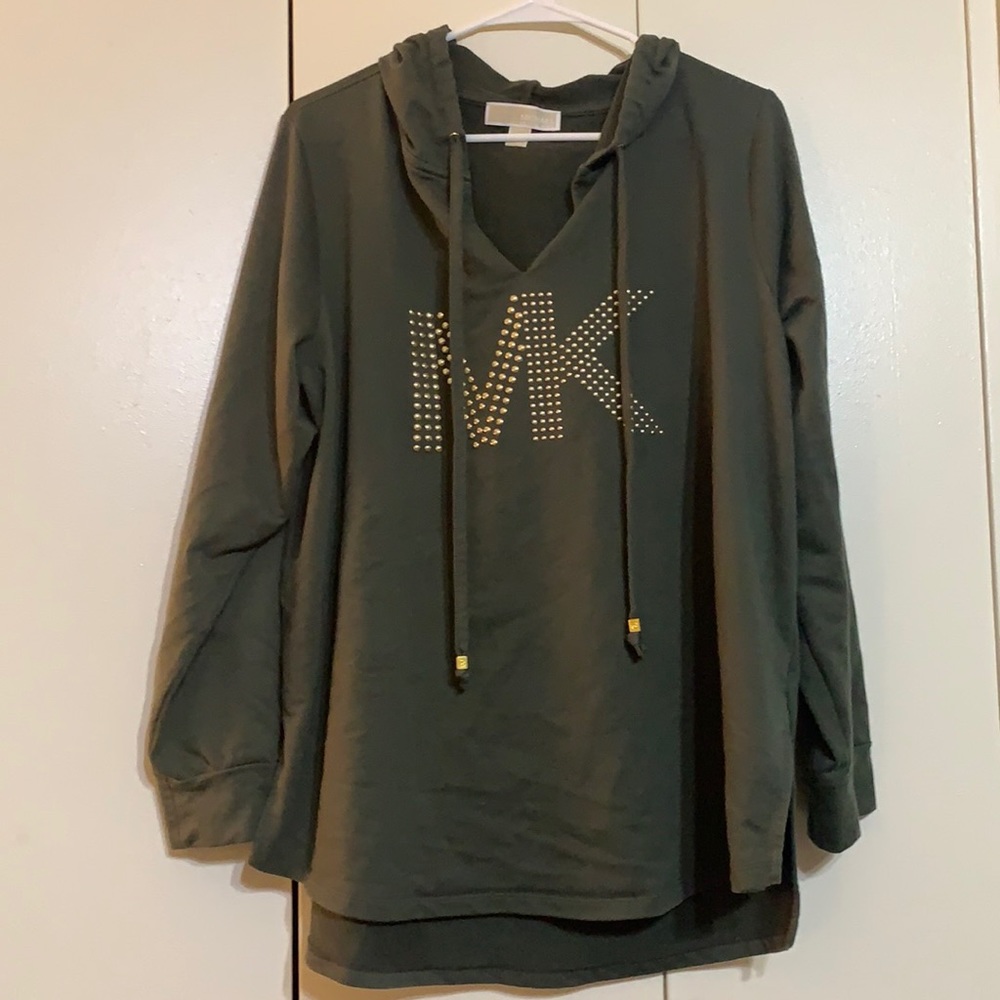 Olive Green Michael Kors hoodie